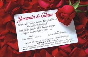 Düğün Davetiyesi